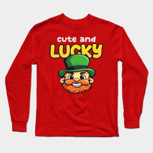 Cute and Lucky (St. Patrick's Day) Long Sleeve T-Shirt